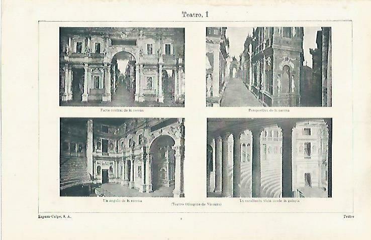 LAMINA ESPASA 33537: Teatro Olimpico de Vicenza