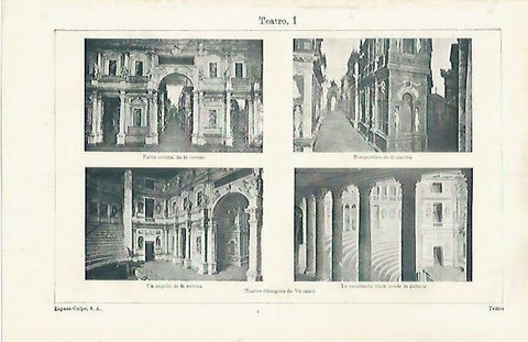 LAMINA ESPASA 33537: Teatro Olimpico de Vicenza