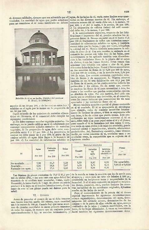 LAMINA ESPASA 33527: Pabellon de te