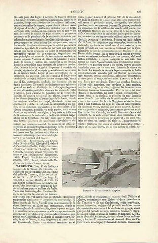 LAMINA ESPASA 33452: Castillo de Saint Angelo en Tarento, Italia