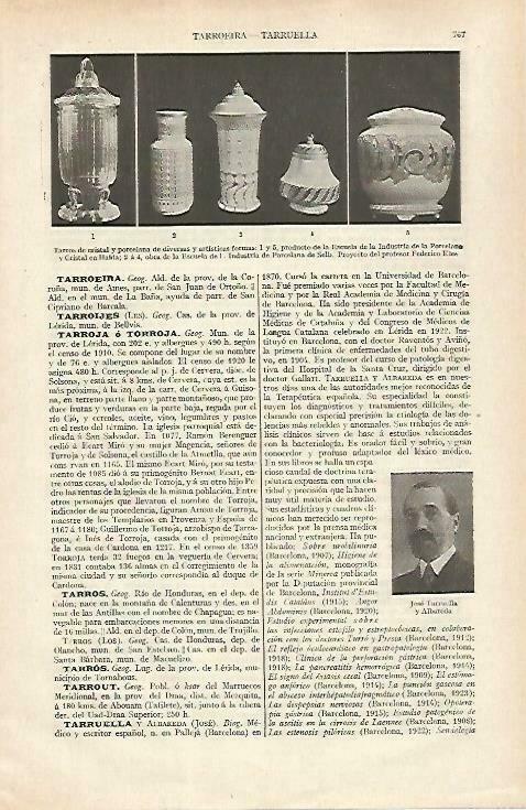 LAMINA ESPASA 33486: Tarros de cristal y porcelana