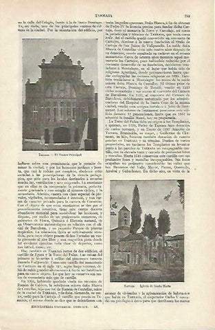 LAMINA ESPASA 33481: Teatro Principal de Terrassa, Barcelona