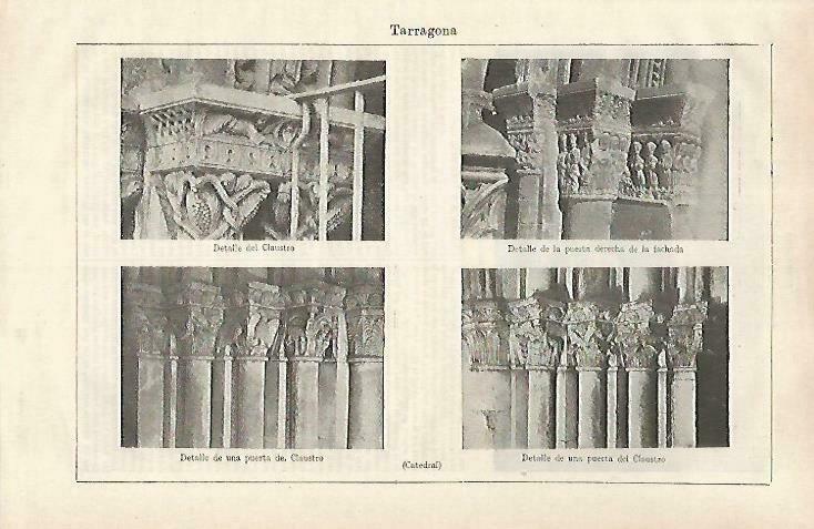 LAMINA ESPASA 33474: Catedral de Tarragona