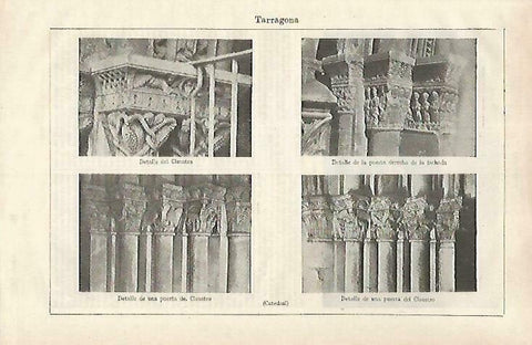 LAMINA ESPASA 33474: Catedral de Tarragona