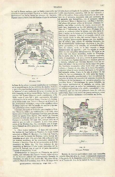 LAMINA ESPASA 33555: Teatro Swan y Fortune