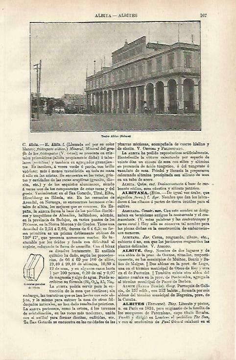 LAMINA ESPASA 33642: Teatro Albisu en La Habana