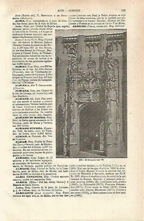 LAMINA ESPASA 33641: El Baldaquino de Albi, Francia