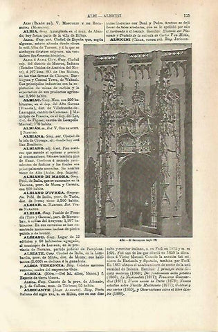 LAMINA ESPASA 33641: El Baldaquino de Albi, Francia