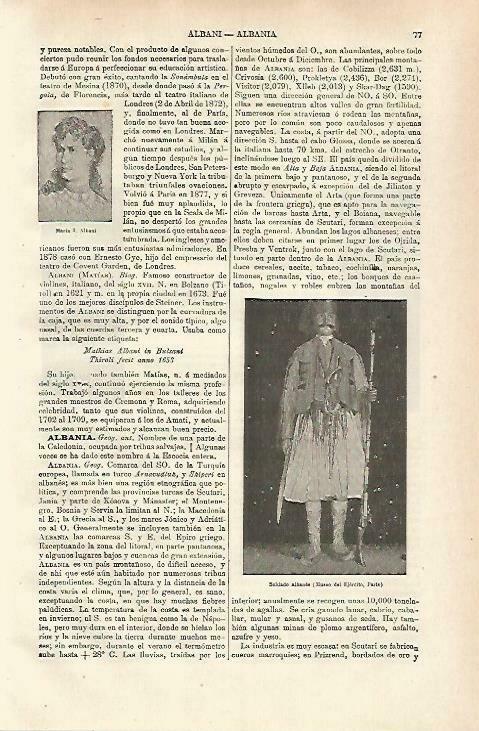 LAMINA ESPASA 33628: Soldado de Albania