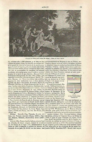 LAMINA ESPASA 33626: El tocador de Venus, por F. Albani