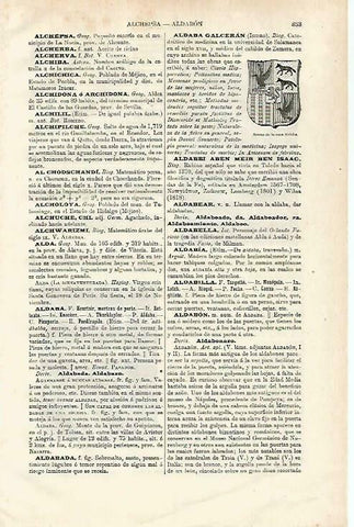 LAMINA ESPASA 33669: Escudo de armas de la Casa Aldaba