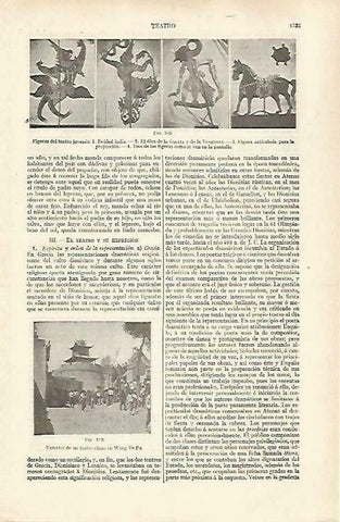 LAMINA ESPASA 33565: Figuras del teatro de Java
