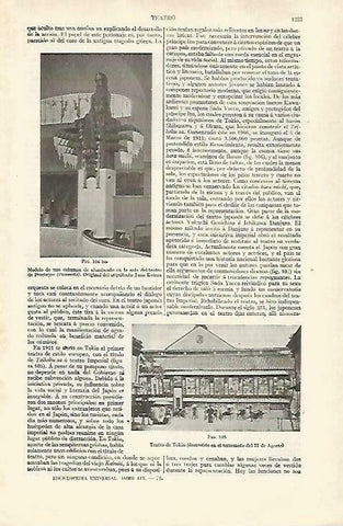 LAMINA ESPASA 33564: Teatro de Tokio