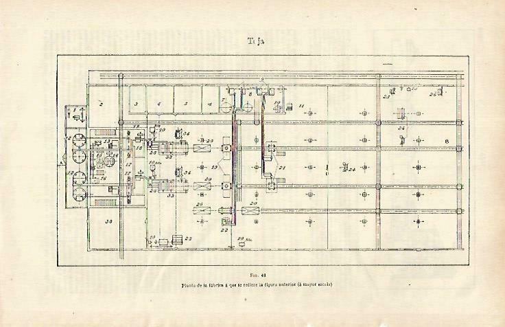 LAMINA ESPASA 33607: Planta de fabrica de tejas