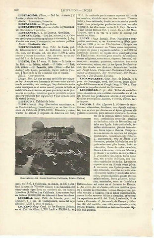 LAMINA ESPASA 33243: Observatorio Lick en California