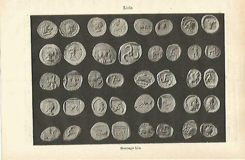 LAMINA ESPASA 33242: Monedas de Licia