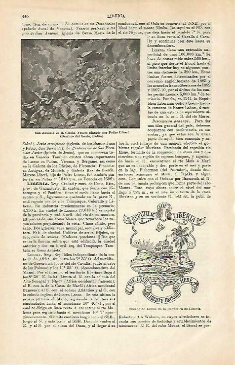 LAMINA ESPASA 33231: San Antonio en la gloria, fresco de Liberi