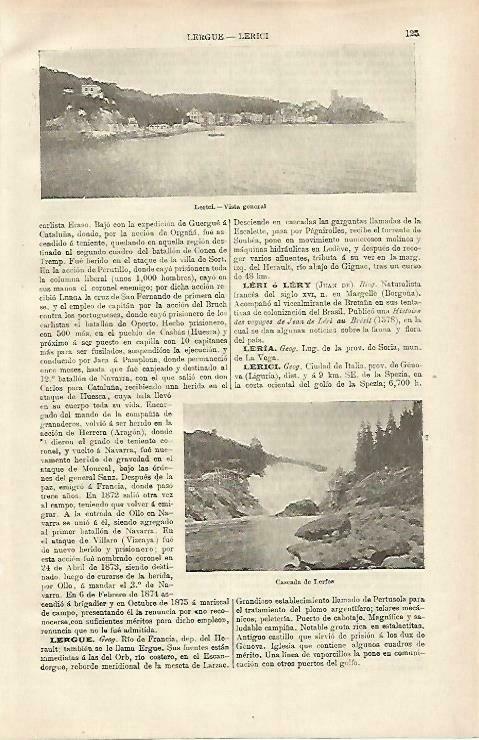 LAMINA ESPASA 33192: Cascada de Lerfos