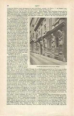 LAMINA ESPASA 33172: Palacio de Leon Leoni en Milan