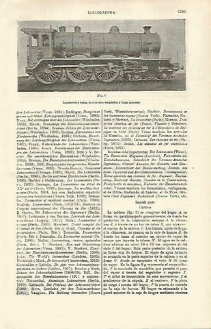 LAMINA ESPASA 33386: Locomotora de Belgica de tres ejes