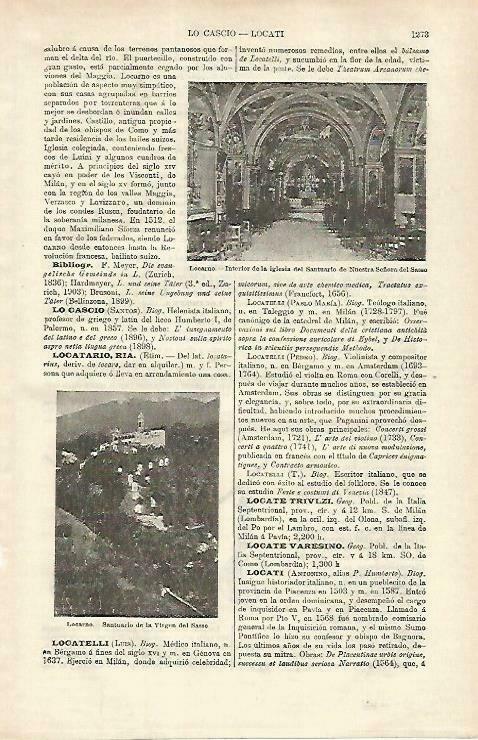 LAMINA ESPASA 33381: Santuario de la Virgen del Sasso