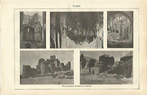 LAMINA ESPASA 33378: Castillo de Loarre
