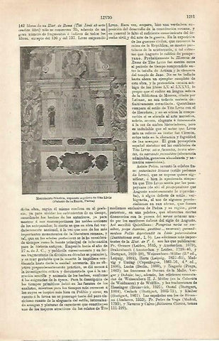 LAMINA ESPASA 33374: Supuesto sepulcro de Tito Livio en Padua