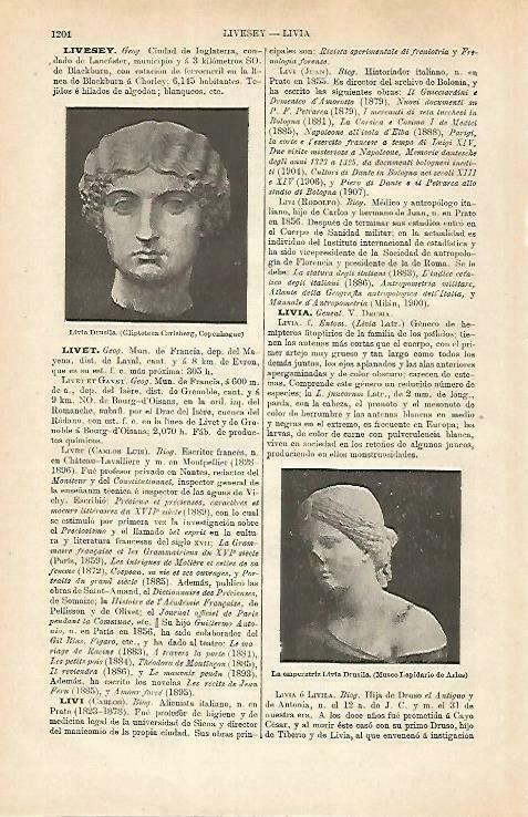 LAMINA ESPASA 33371: Livia Drusila