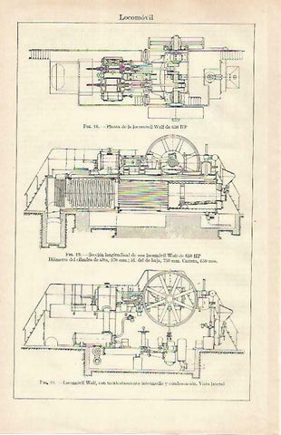 LAMINA ESPASA 33404: Locomovil Wolf