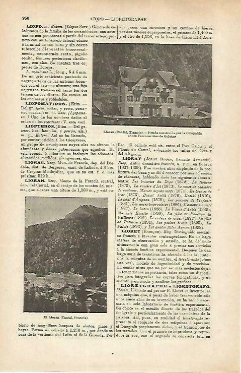 LAMINA ESPASA 33322: Fonda de la Compañía de los Ferrocarriles de Orleans