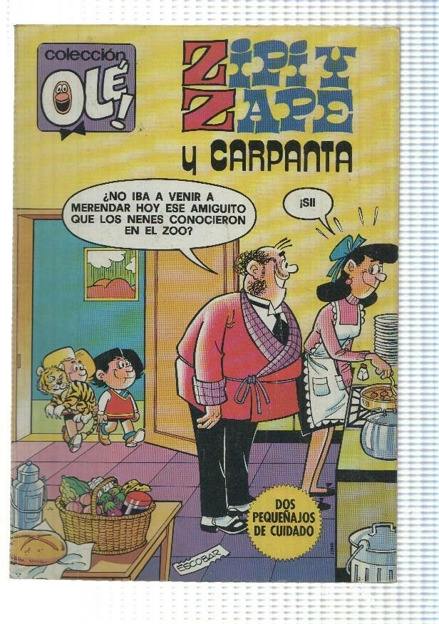Coleccion Ole numero 200: Zipi y Zape: Dos pequeñajos de cuidado + Carpanta