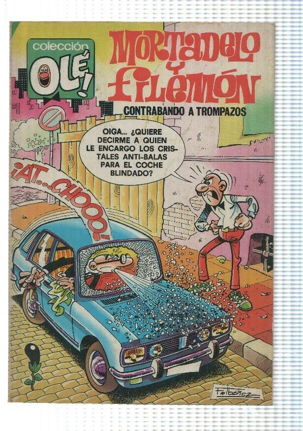 Coleccion Ole numero 160: Mortadelo y Filemon: Contrabando a trompazos + el Botones Sacarino