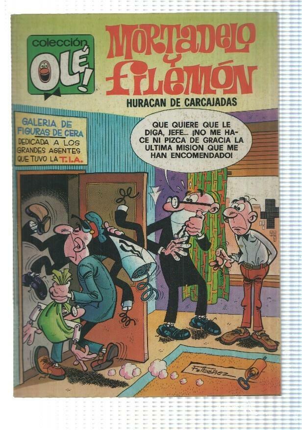 Coleccion Ole numero 138: Mortadelo y Filemon: Huracan de carcajadas