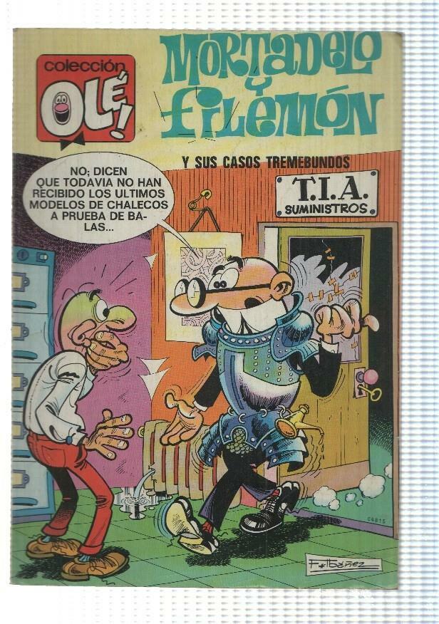 Coleccion Ole numero 119: Mortadelo y Filemon: Y sus casos tremebundos
