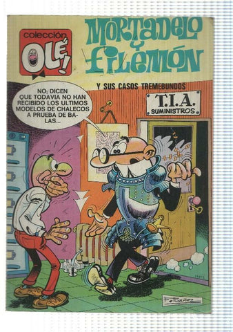 Coleccion Ole numero 119: Mortadelo y Filemon: Y sus casos tremebundos