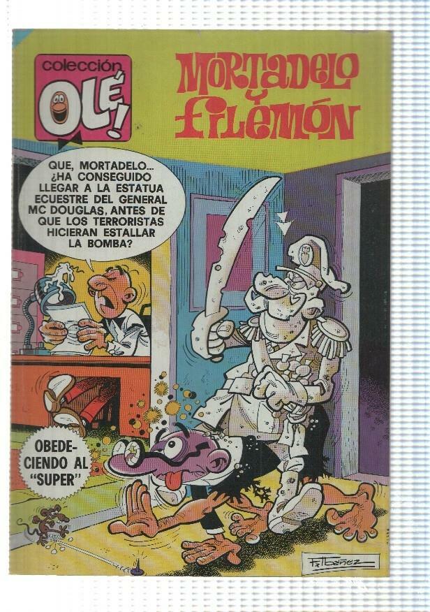 Coleccion Ole numero 204: Mortadelo y Filemon: Obedeciendo al super