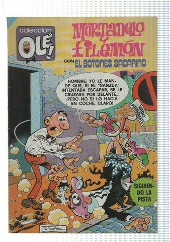 Coleccion Ole numero 202: Mortadelo y Filemon: Siguiendo la pista + El Botones Sacarino 