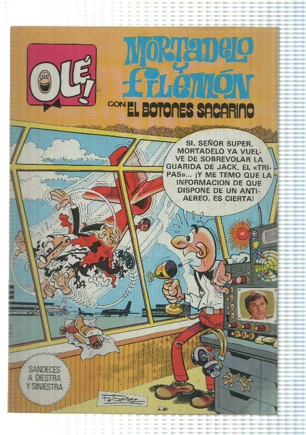 Coleccion Ole numero 256: Mortadelo y Filemon: Sandeces a diestra y siniestra + El Botones Sacarino 