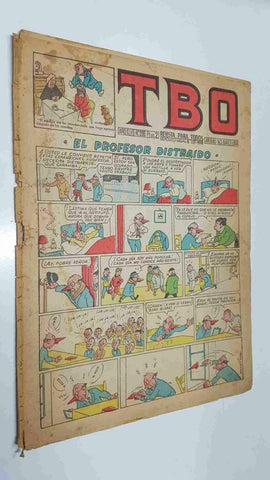 TBO: num 286 año XLVII - El profesor distraido. Familia Ulises en Contratiempo afortunado
