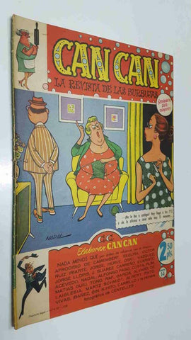 Revista Can Can: num 14 (12-5-1958). Foto contracubierta: Joan Collins