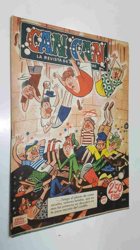 Revista Can Can: num 103 (25-1-1960). Lali y su pandilla, Matilda y Anacleto 