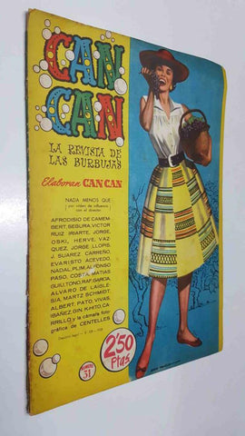 Revista Can Can: num 31 (8-9-1958). Foto contracubierta: Catherine Romane