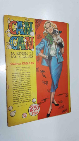 Revista Can Can: num 34 (29-9-1958). Foto contracubierta: Van Doren