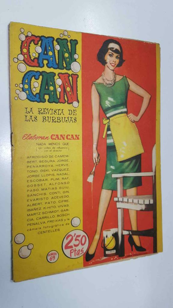 Revista Can Can: num 69 (1-6-1959). Foto contracubierta: Kim Novak
