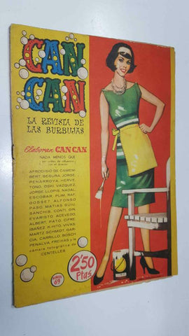 Revista Can Can: num 69 (1-6-1959). Foto contracubierta: Kim Novak