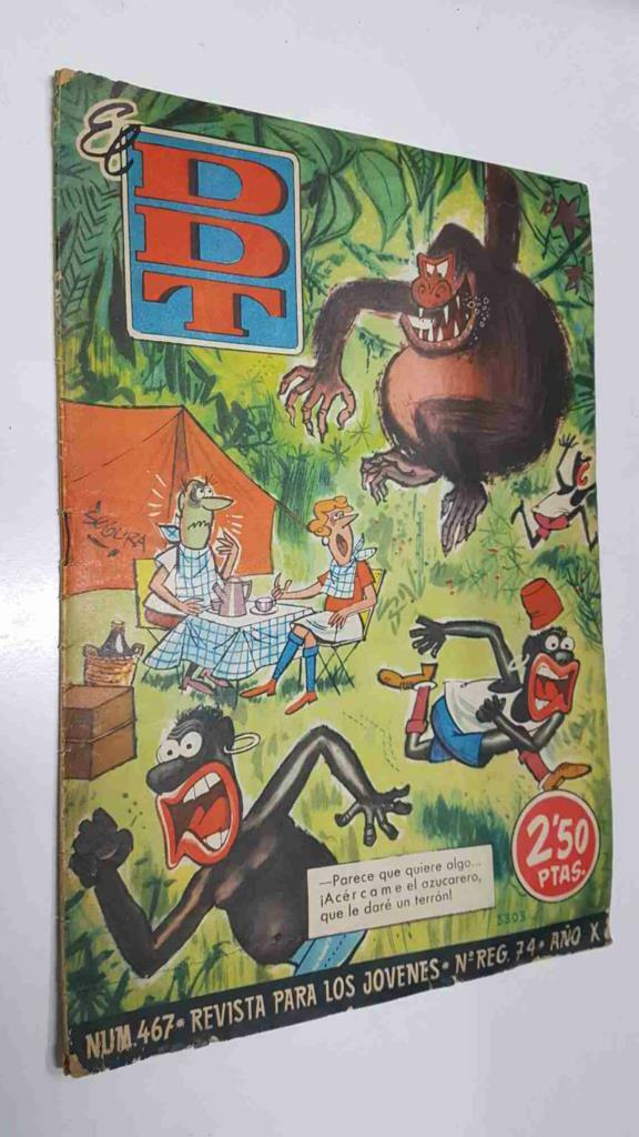 Revista el DDT: num 467 año X (1960) - La familia Cebolleta, Apolino Taruguez