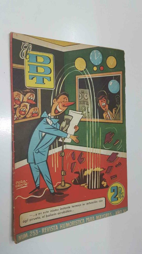 Revista el DDT: num 253 año VI (1957) - La familia Cebolleta, Amapolo Nevera