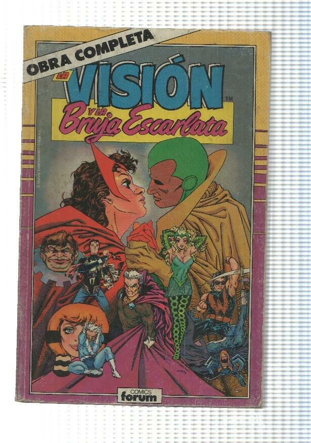 DC, forum: La Vision y la Bruja Escarlata. Obra completa (son 14 numeros)