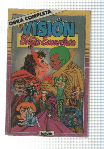 DC, forum: La Vision y la Bruja Escarlata. Obra completa (son 14 numeros)