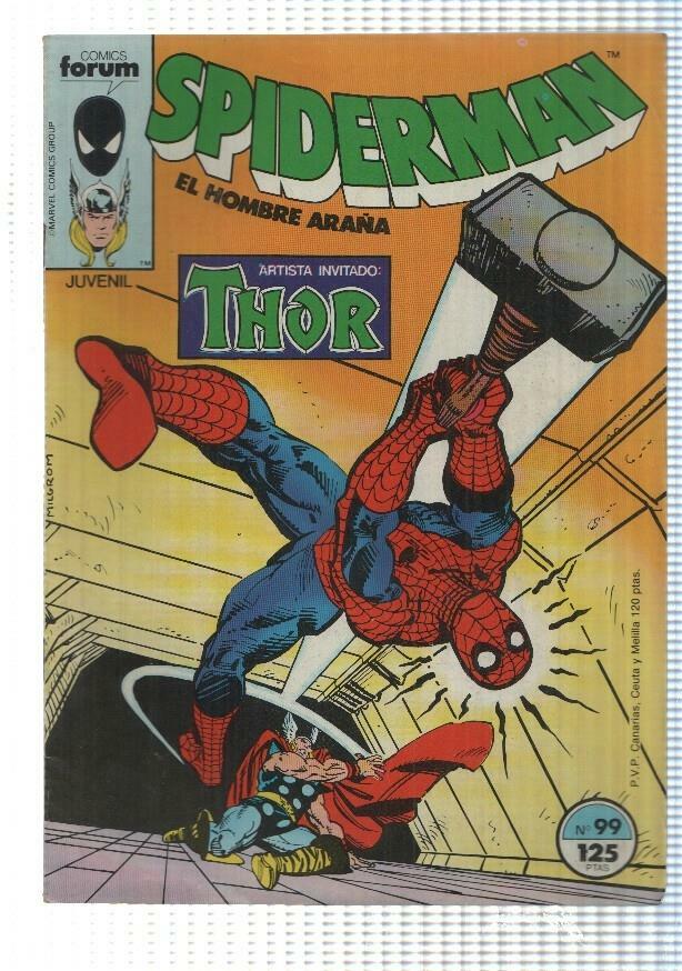 Forum, Marvel: Spiderman num 99 (1986) - El niño sera su lider (Burkett, Larocque)